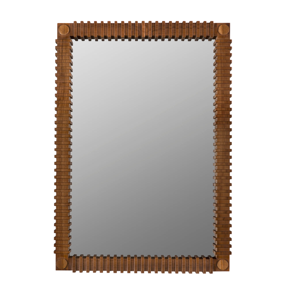 Mirrors Rift Mirror, Teak