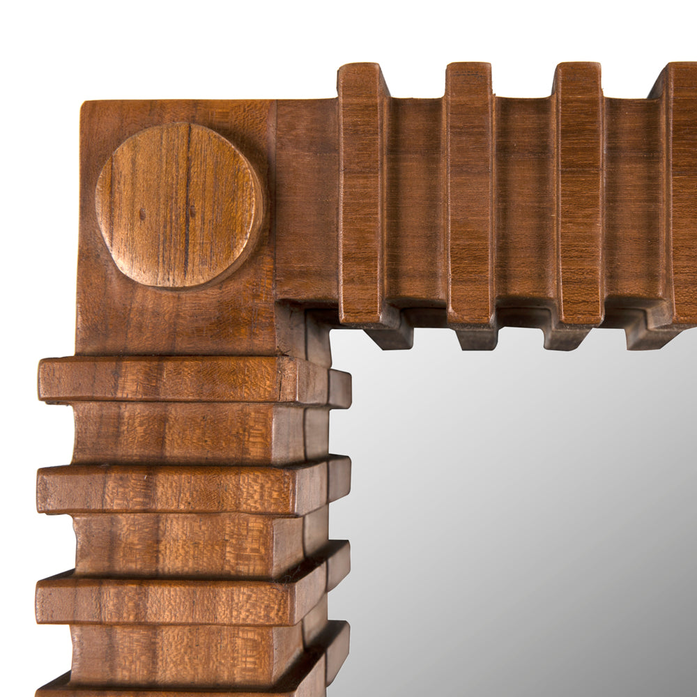 Rift Mirror, Teak
