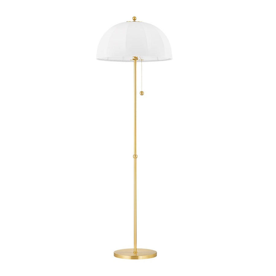 Meshelle Floor Lamp-Mitzi-HVL-HL816401-AGB-Floor Lamps-1-France and Son