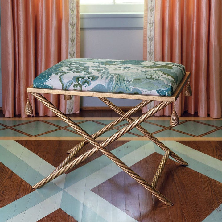 Stools & Ottomans Delfern Gold Bench