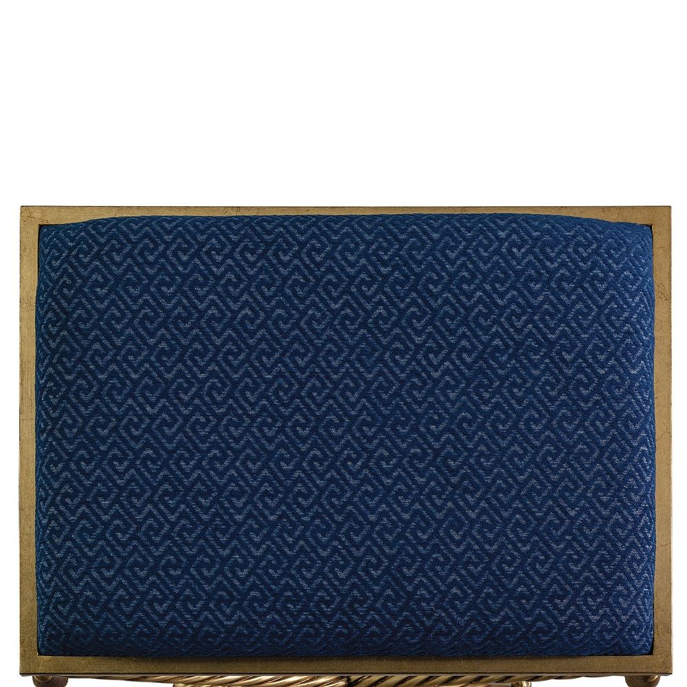 Stools & Ottomans Delfern Gold Bench-- Road To Canton Peach- Kit