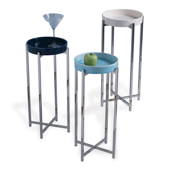 Side Tables Jody Navy Accent Table