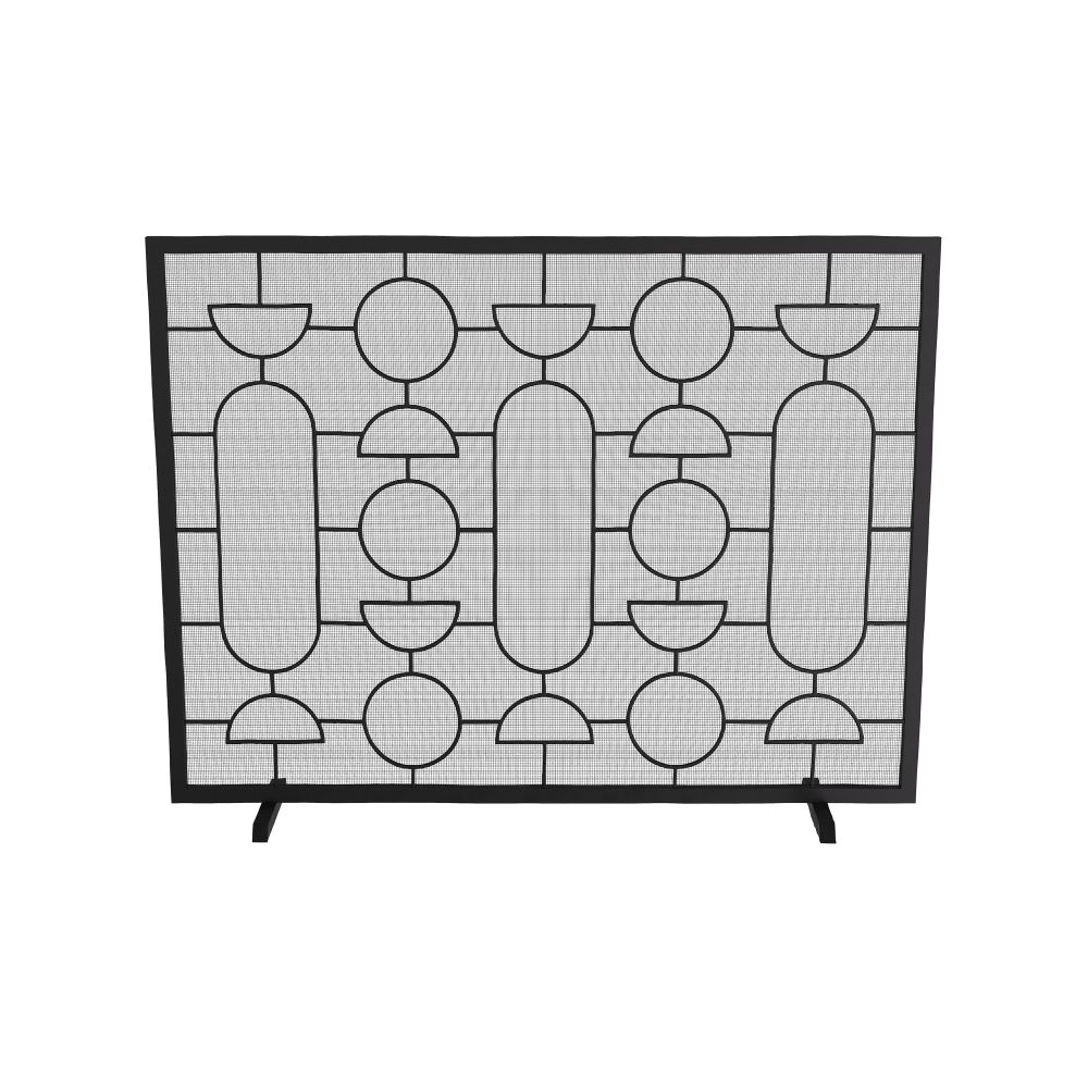 Fireplace Accessories Bentley Firescreen - Gray