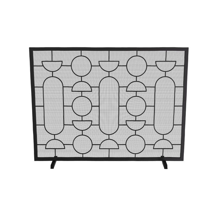 Fireplace Accessories Bentley Firescreen - Gray