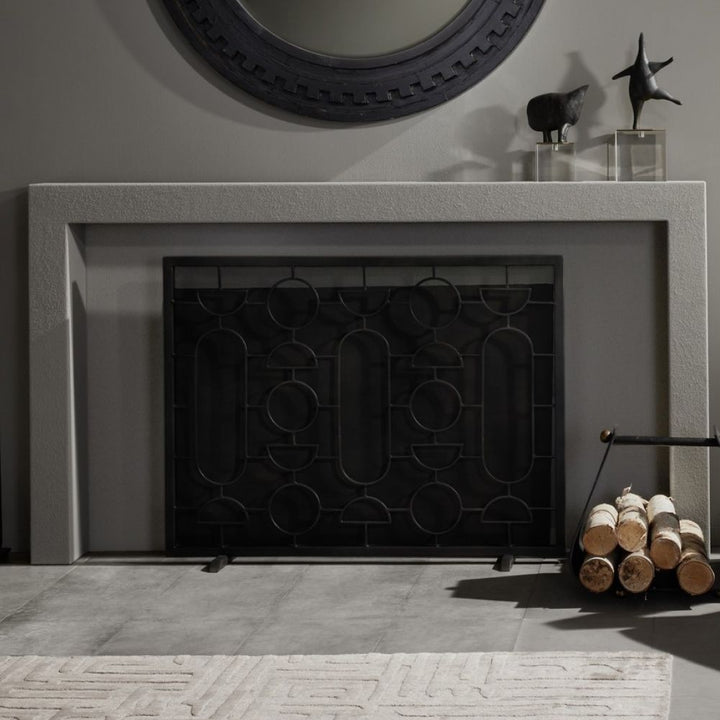 Fireplace Accessories Bentley Firescreen - Gray