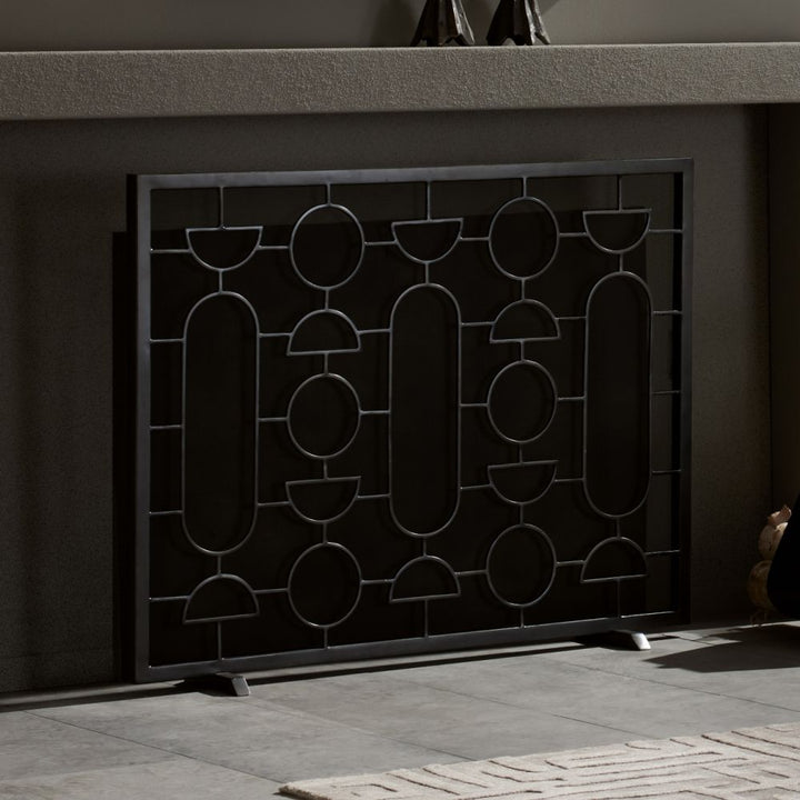 Fireplace Accessories Bentley Firescreen - Gray