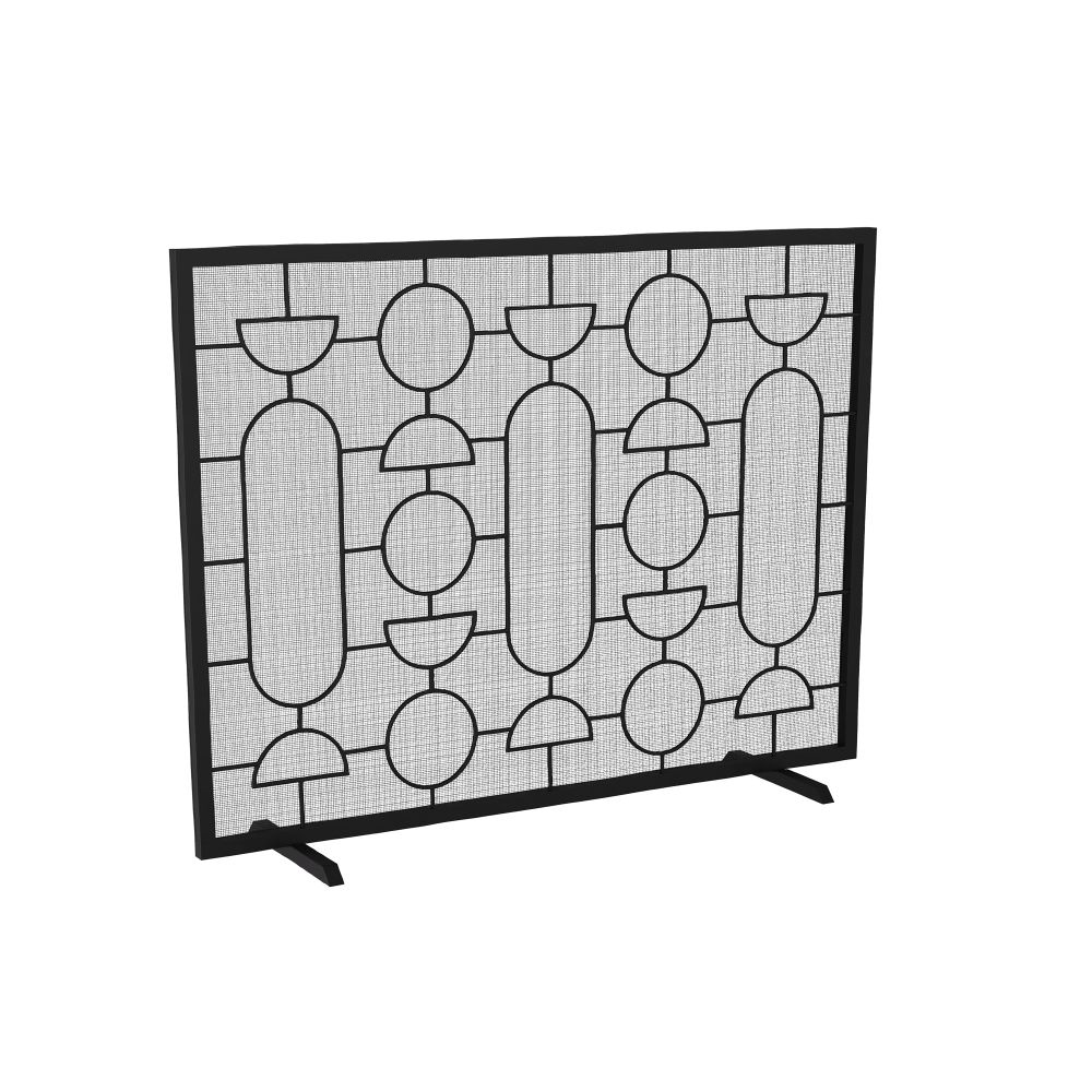 Fireplace Accessories Bentley Firescreen - Gray