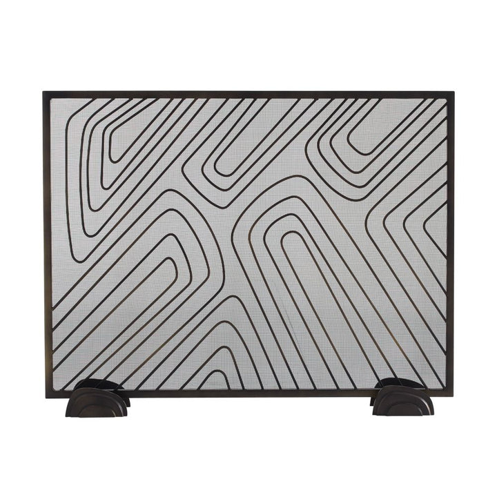 Fireplace Accessories Orban Firescreen - Black