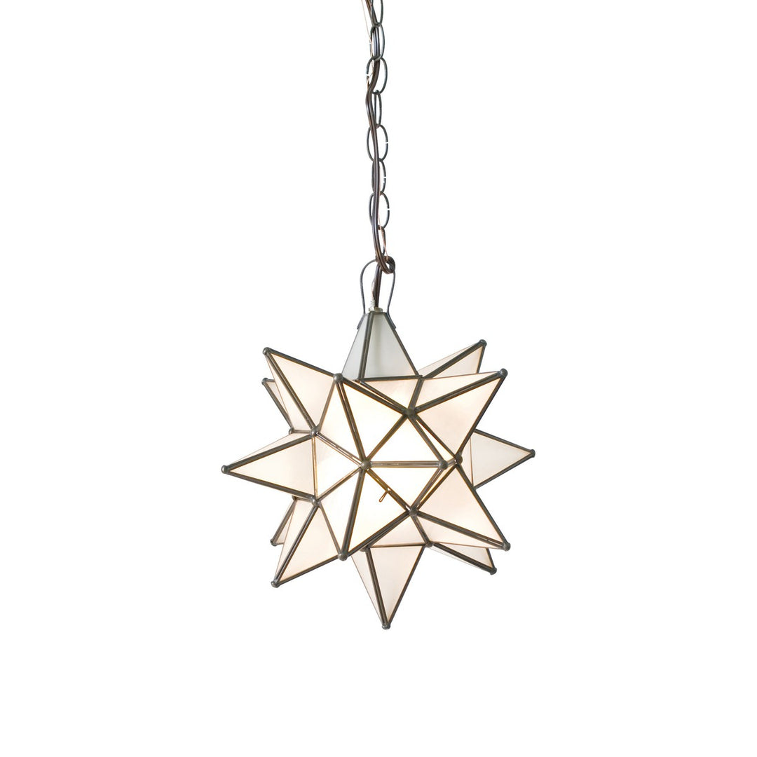 Ags - X-Large Frosted Star Chandelier