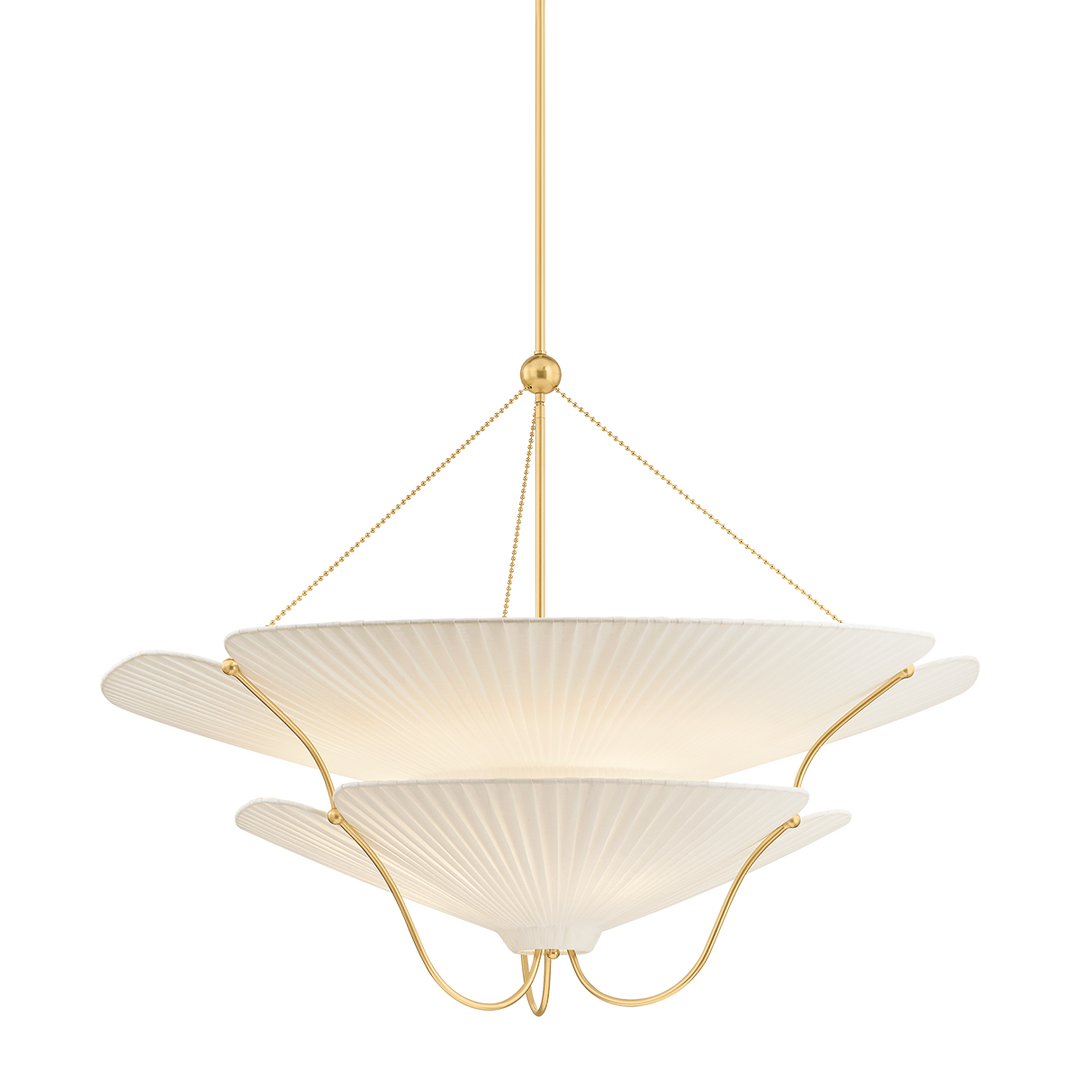 Gerhard Chandelier - Aged Brass