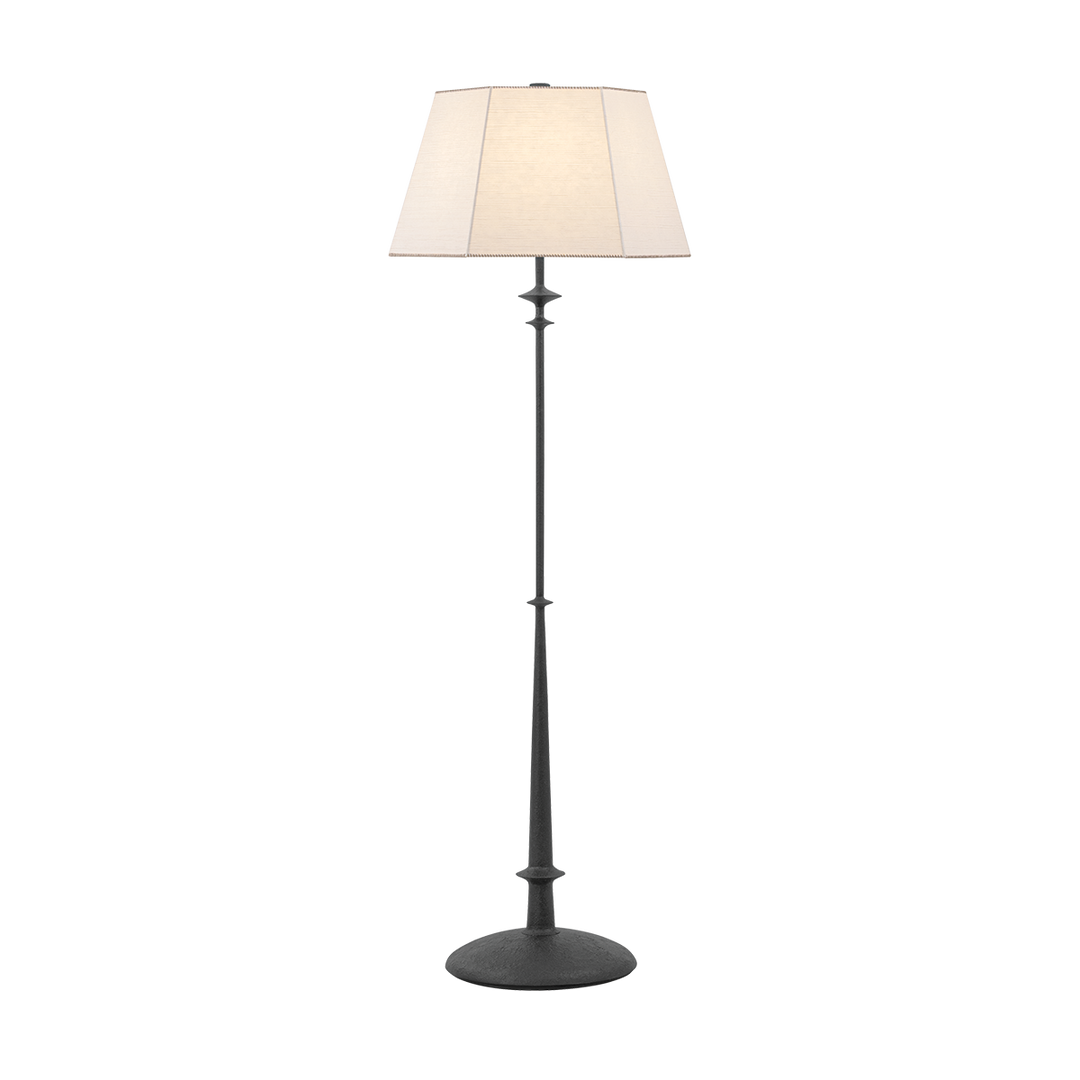 Celmins Floor Lamp - Black Iron