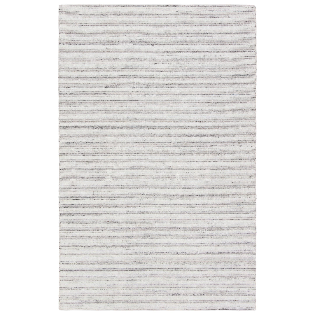 Clarify Handwoven Outdoor Solid Cream/ Light Gray Area Rug (2'X3')