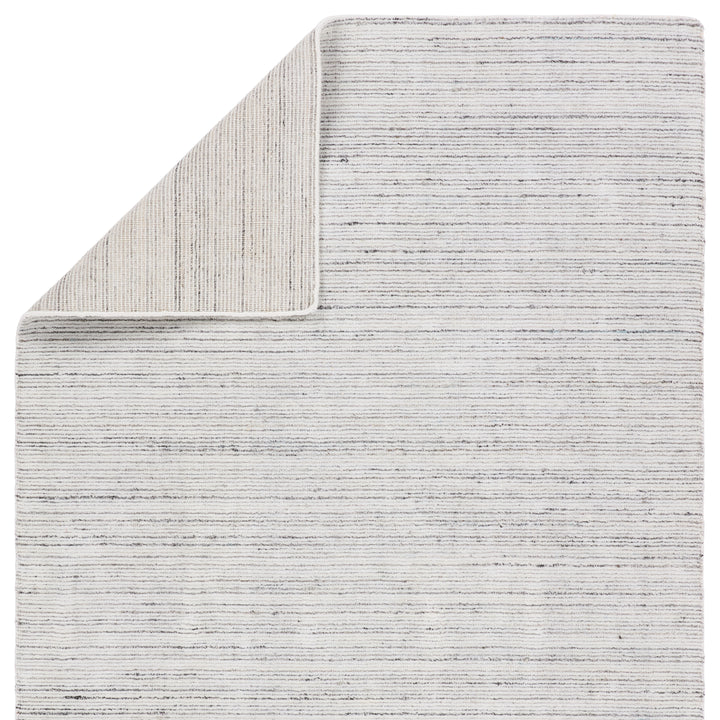 Clarify Handwoven Outdoor Solid Cream/ Light Gray Area Rug (2'X3')