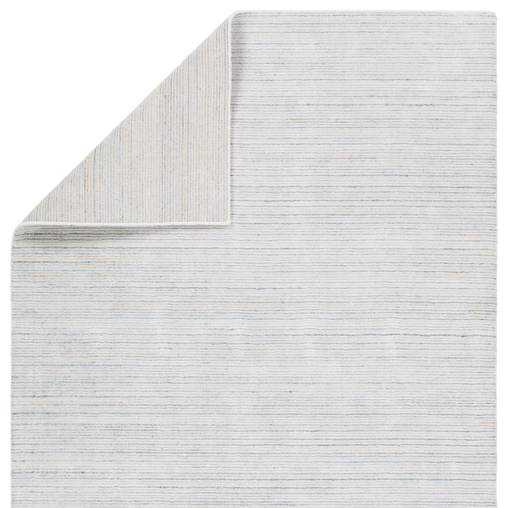 Clarify Handwoven Outdoor Solid Cream/ Gray Area Rug (2'X3')