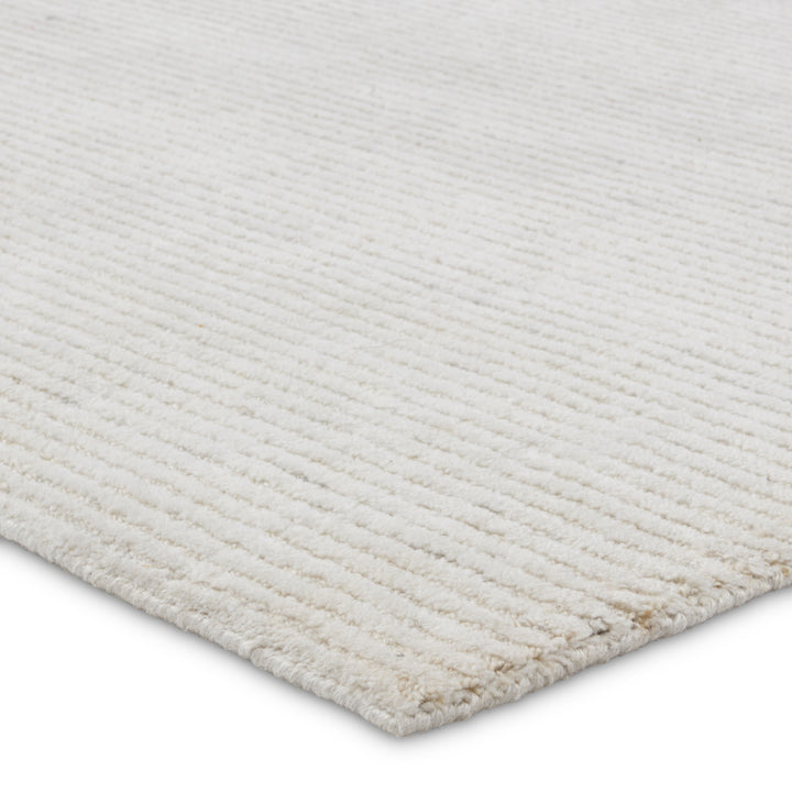 Clarify Handwoven Outdoor Solid Ivory/ N/A Area Rug (2'X3')