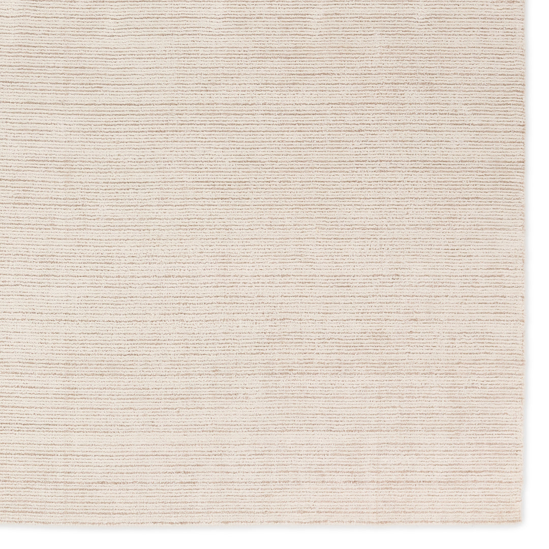 Clarify Handmade Indoor/Outdoor Striped Cream Area Rug (2'X3')