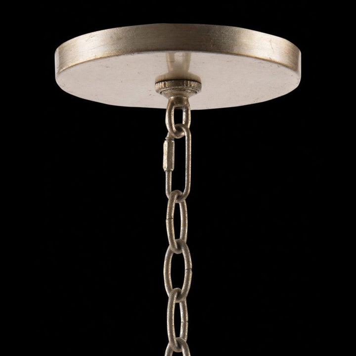 Chandeliers Bent-Crystal Eight-Light Chandelier - Gold
