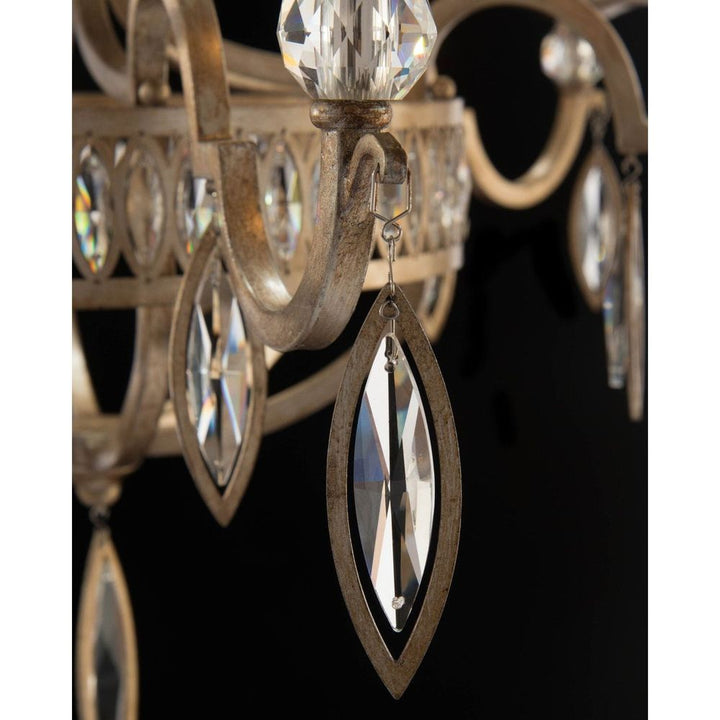 Chandeliers Marquise Crystal Six-Light Chandelier - Clear