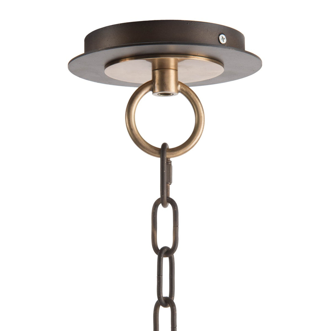 Astoria Sixteen-Light Chandelier - Black - Brass