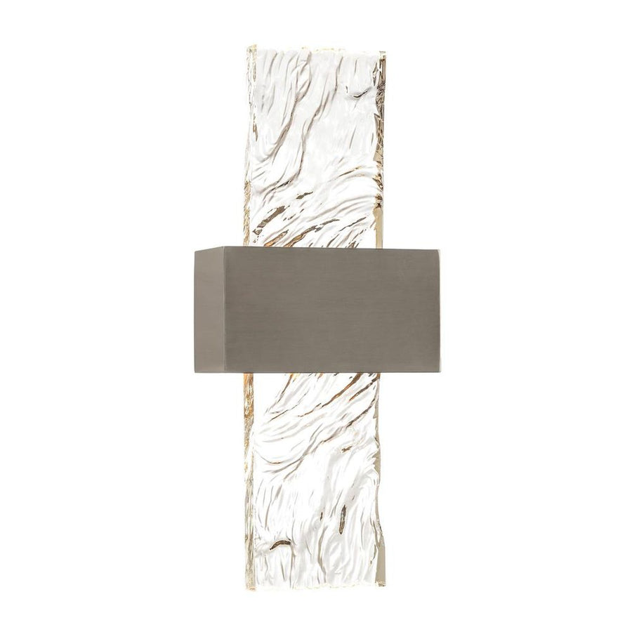 Wall Lighting Celestia Panel Single-Light Wall Sconce - Clear - Iron