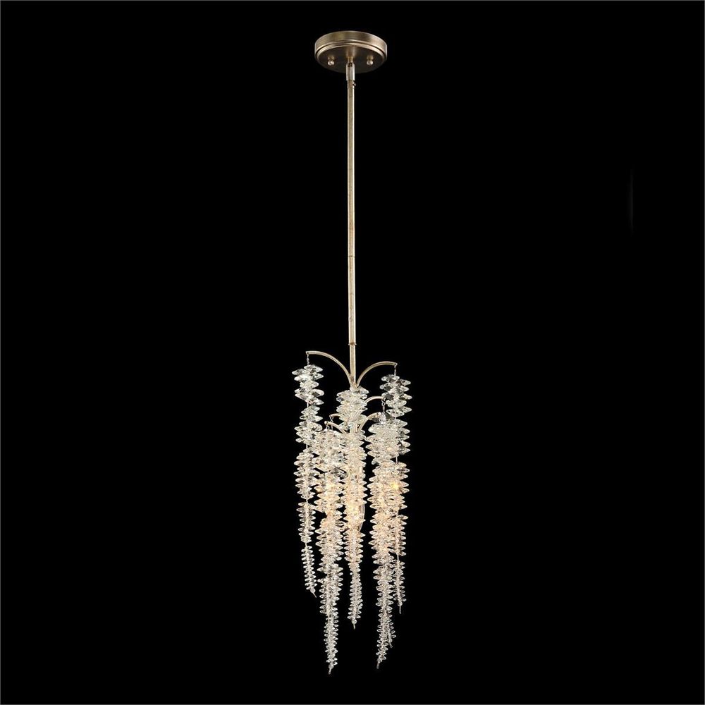 Pendants Cascading Crystal Droplight - Gold