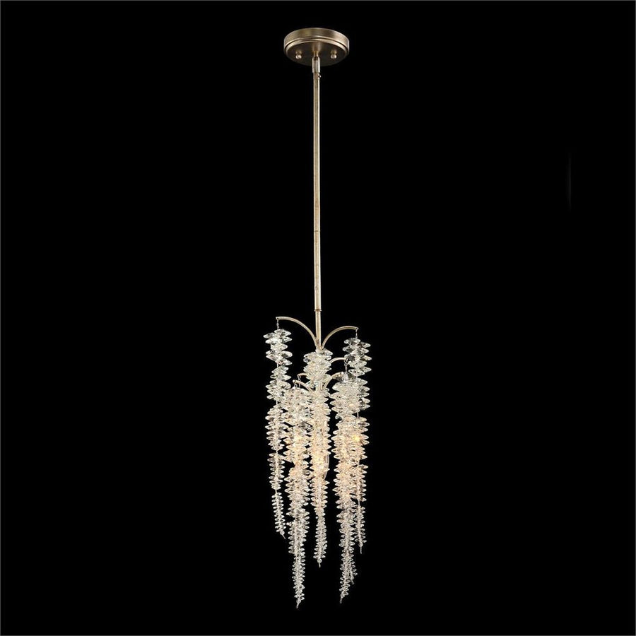 Pendants Cascading Crystal Droplight - Gold