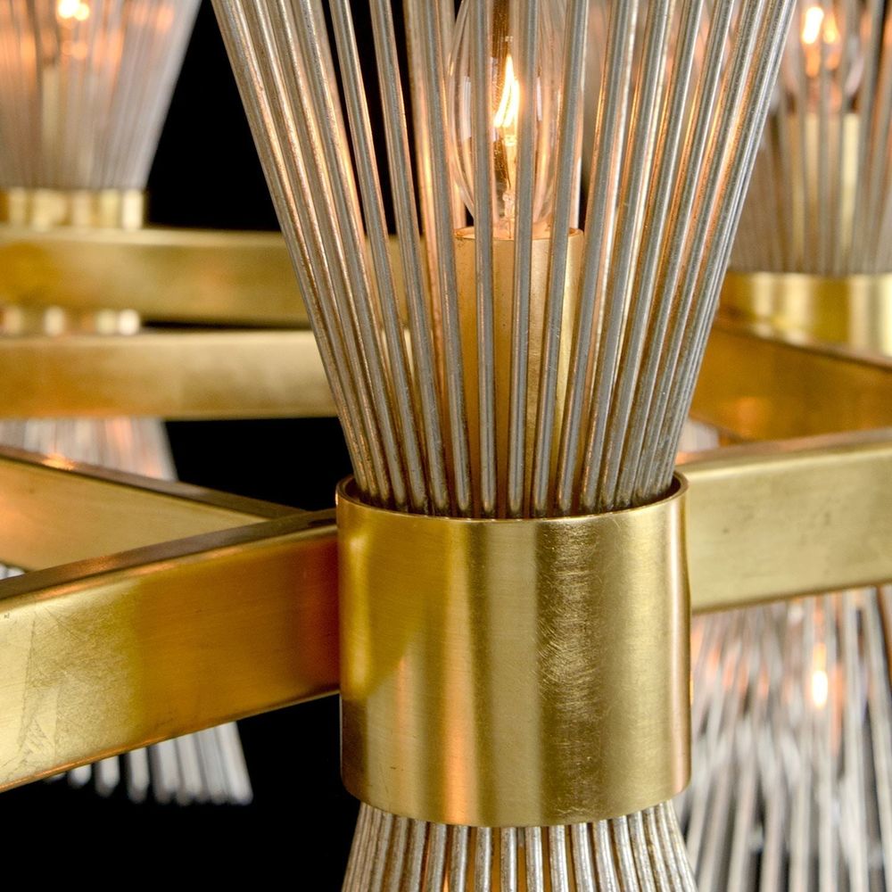 Chandeliers Bonheur Twelve-Light Chandelier