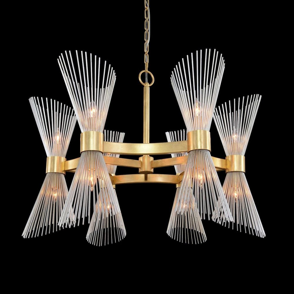 Chandeliers Bonheur Twelve-Light Chandelier