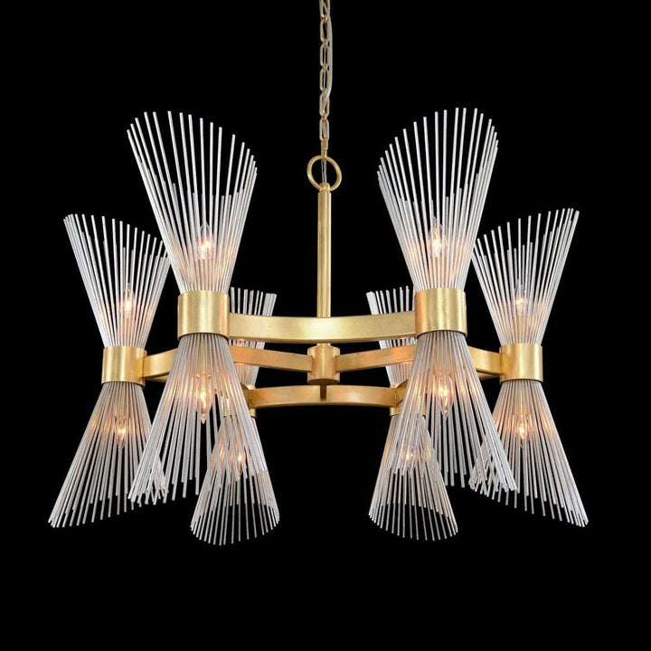 Chandeliers Bonheur Twelve-Light Chandelier