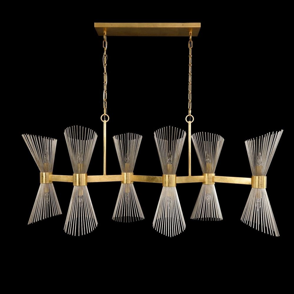 Chandeliers Bonheur Twelve-Light Horizontal Chandelier