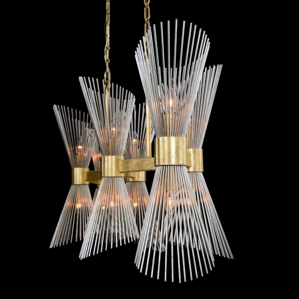 Chandeliers Bonheur Twelve-Light Horizontal Chandelier