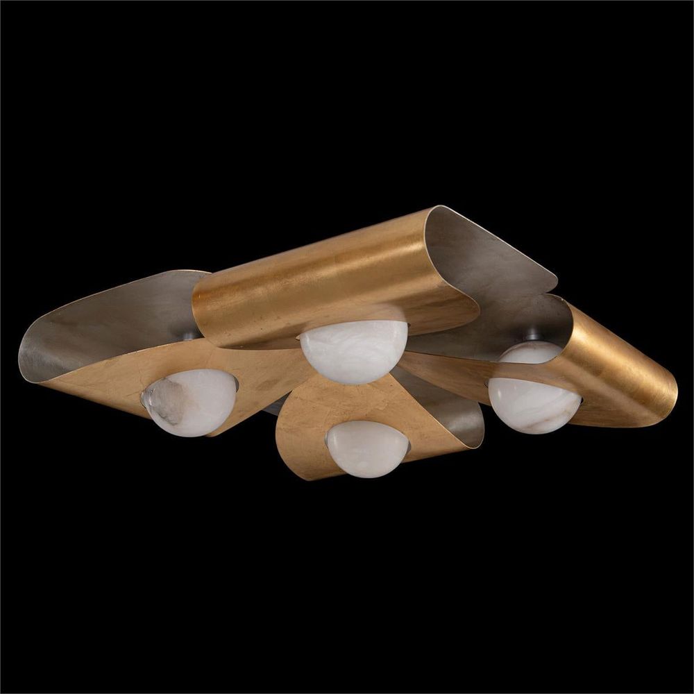 Wall Lighting Dobrar Four-Light Flush Mount And Wall Sconce