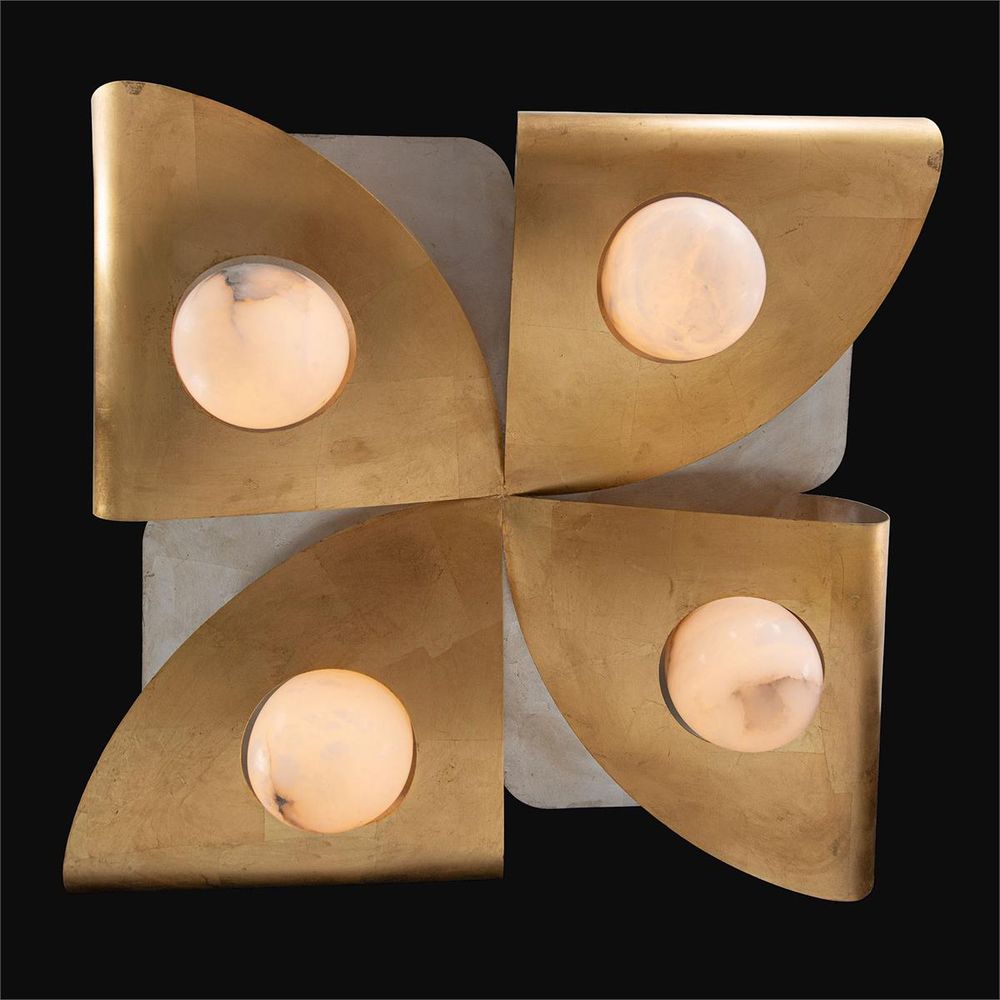 Wall Lighting Dobrar Four-Light Flush Mount And Wall Sconce