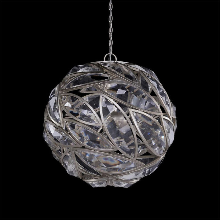  Petaline Sphere Six-Light Chandelier