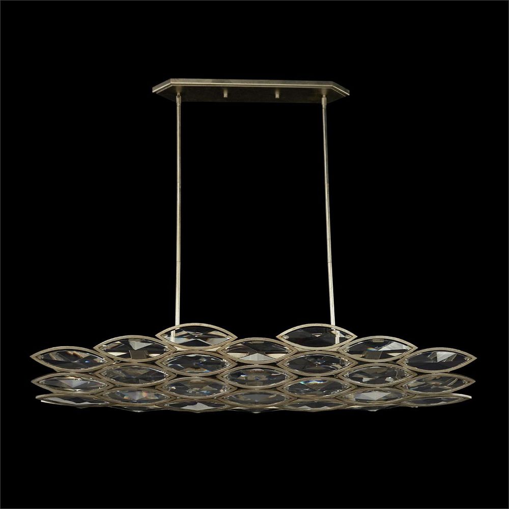  Petaline Six-Light Horizontal Chandelier