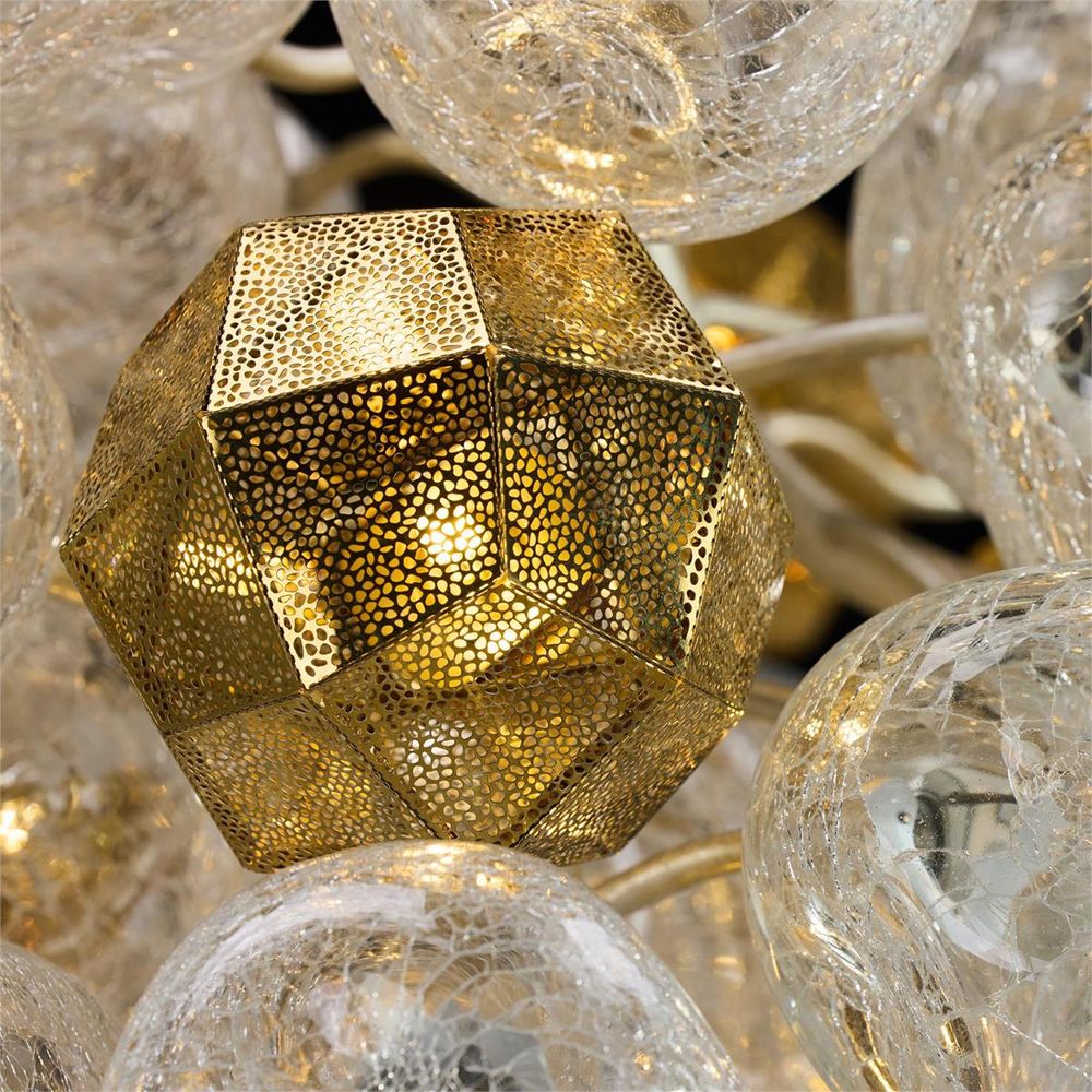 Chandeliers Gilded Sphere Chandelier