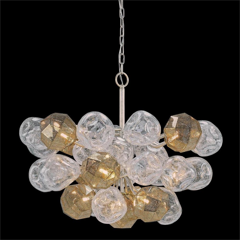 Chandeliers Gilded Sphere Cluster Chandelier