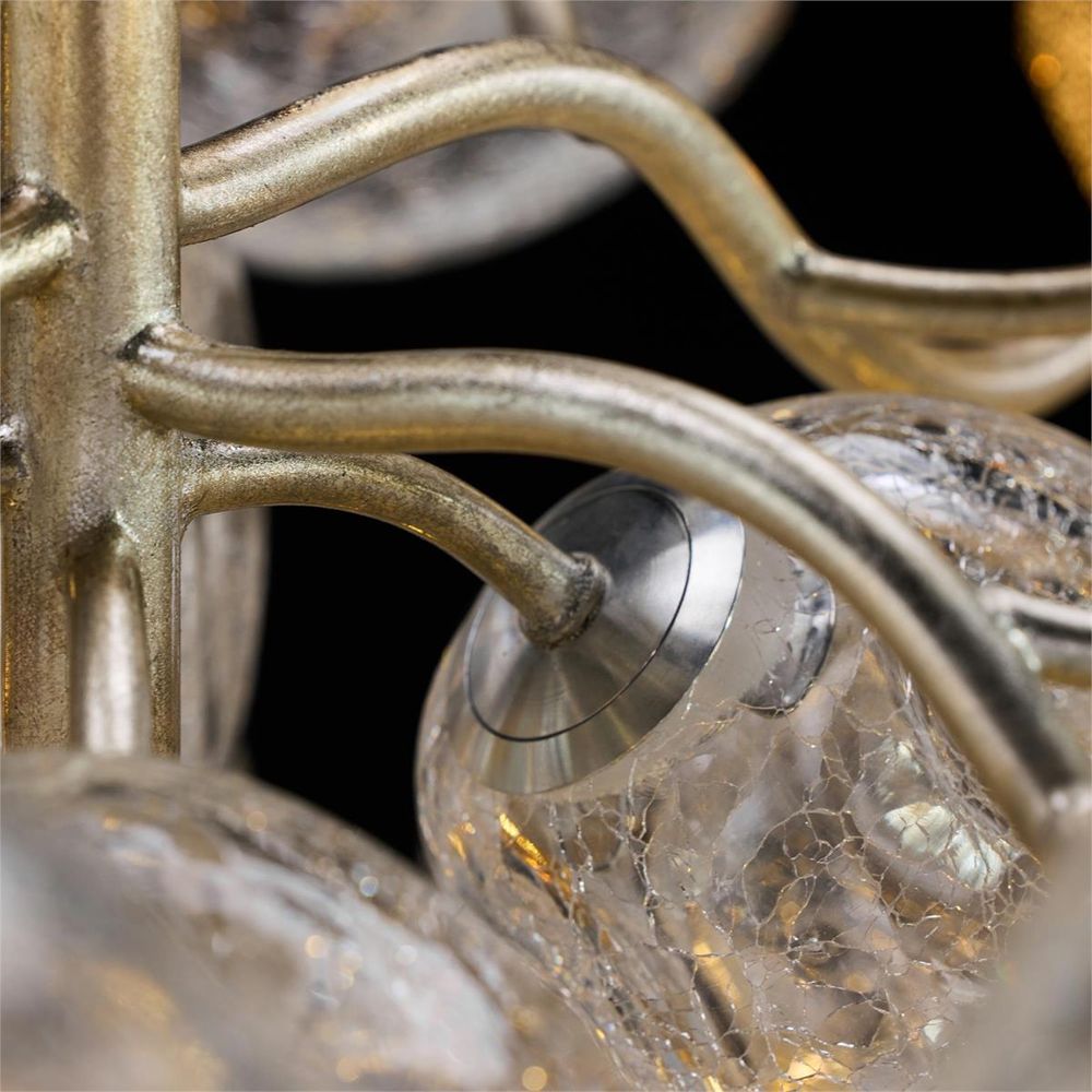 Chandeliers Gilded Sphere Cluster Chandelier