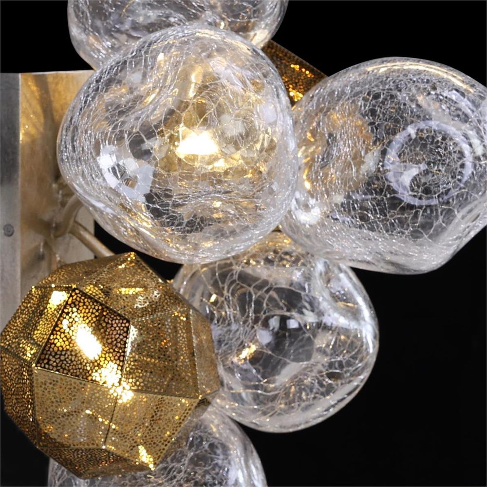 Wall Lamps Celestial Orb Duo Sconce