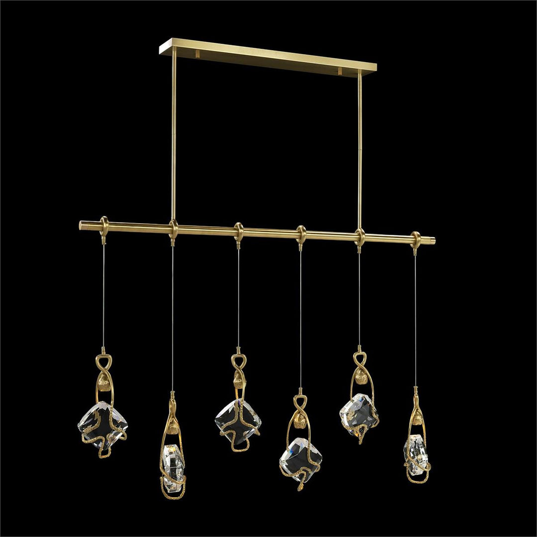 Chandeliers Mirelle Six-Light Horizontal Chandelier