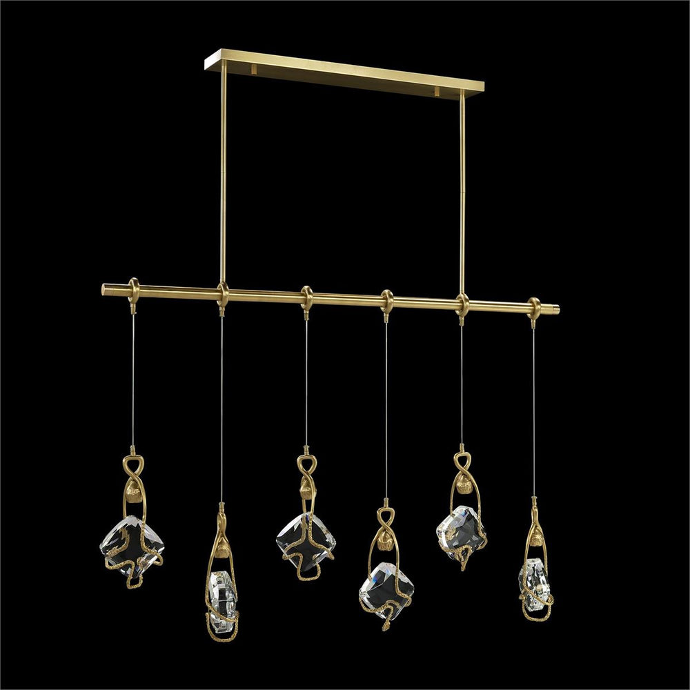 Chandeliers Mirelle Six-Light Horizontal Chandelier