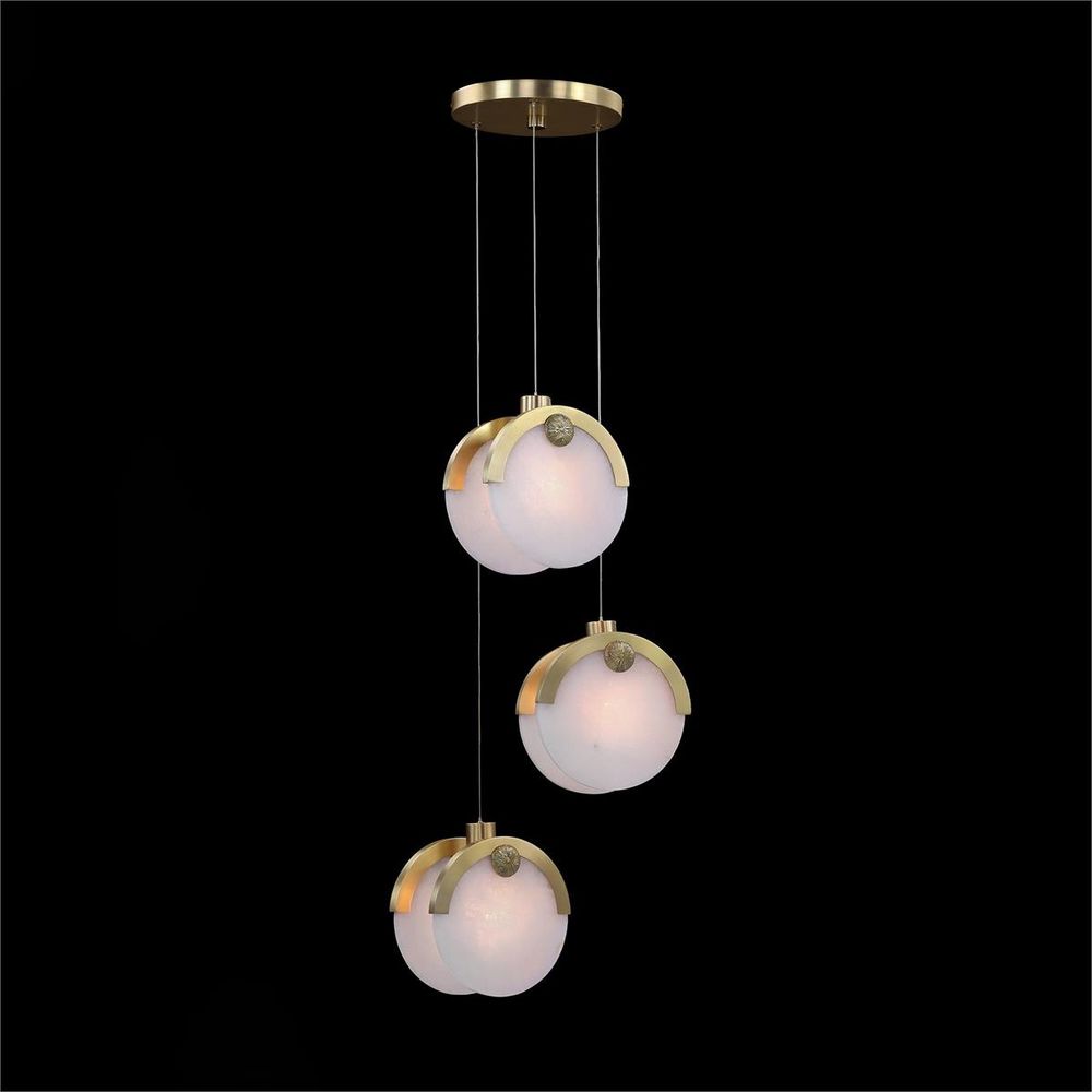Chandeliers Lunara Three-Light Chandelier