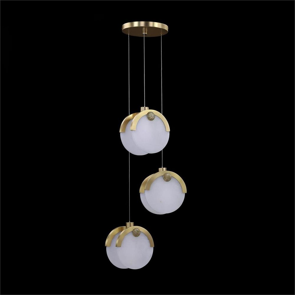 Chandeliers Lunara Three-Light Chandelier