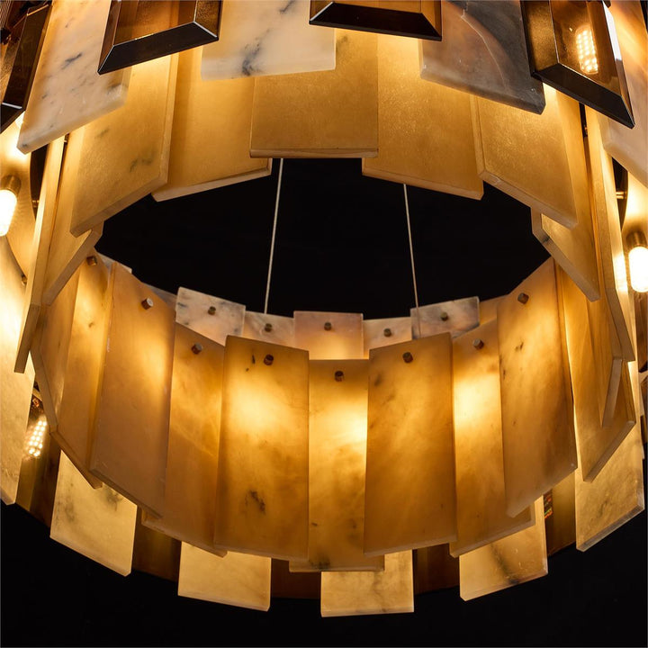Chandeliers Tamboril Thirty-Eight-Light Two-Tier Chandelier