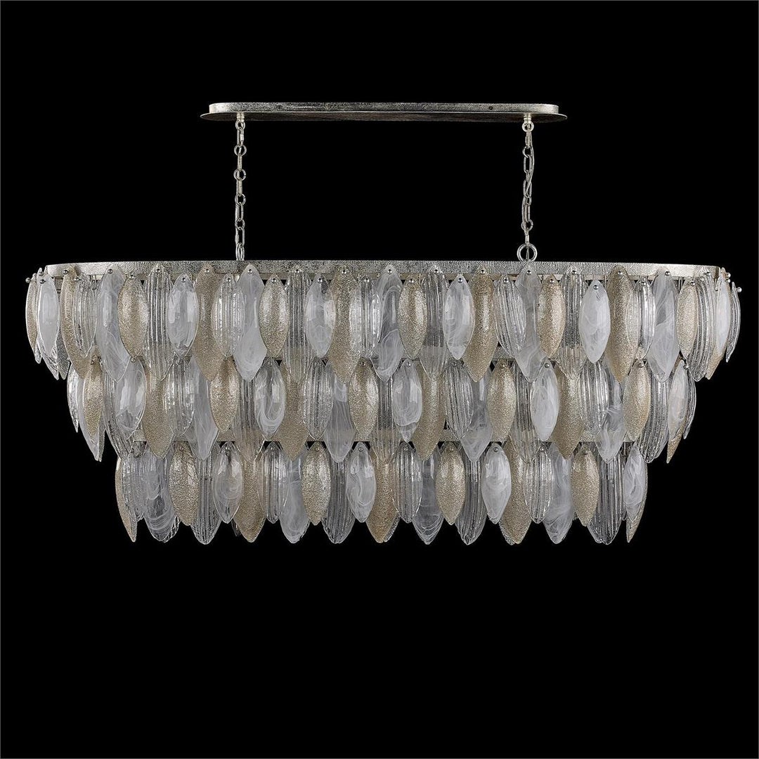 Chandeliers Aria Twenty-Two-Light Horizontal Chandelier