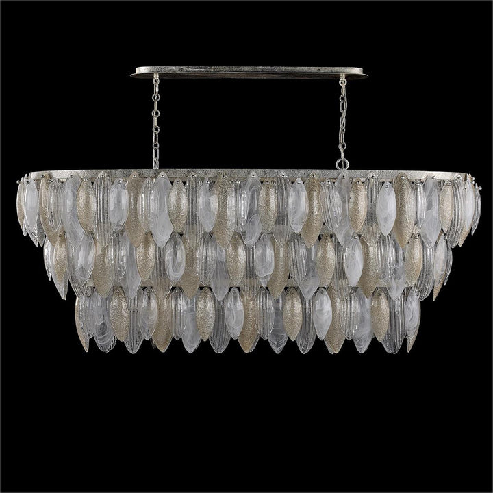 Chandeliers Aria Twenty-Two-Light Horizontal Chandelier