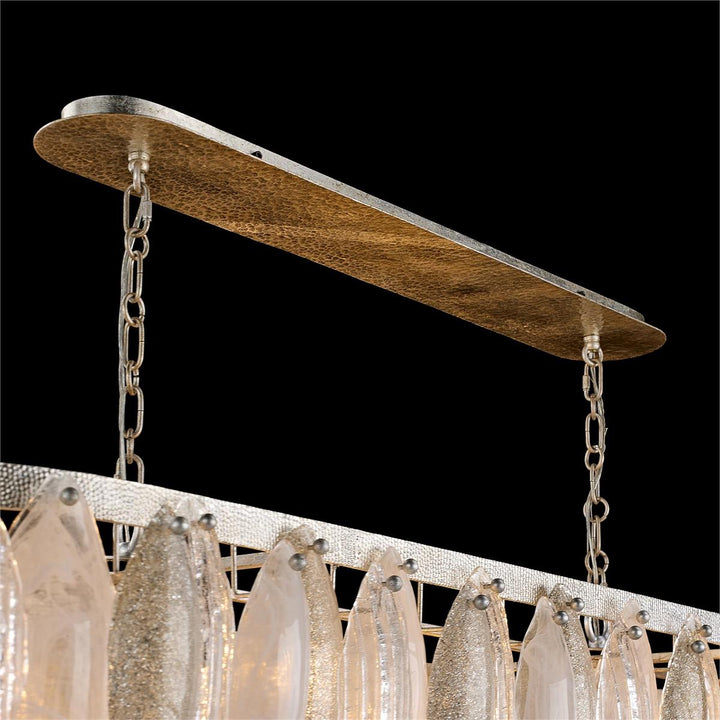Chandeliers Aria Twenty-Two-Light Horizontal Chandelier