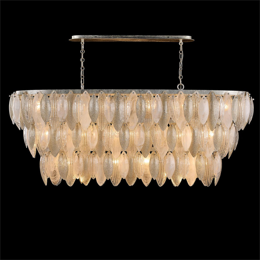 Chandeliers Aria Twenty-Two-Light Horizontal Chandelier