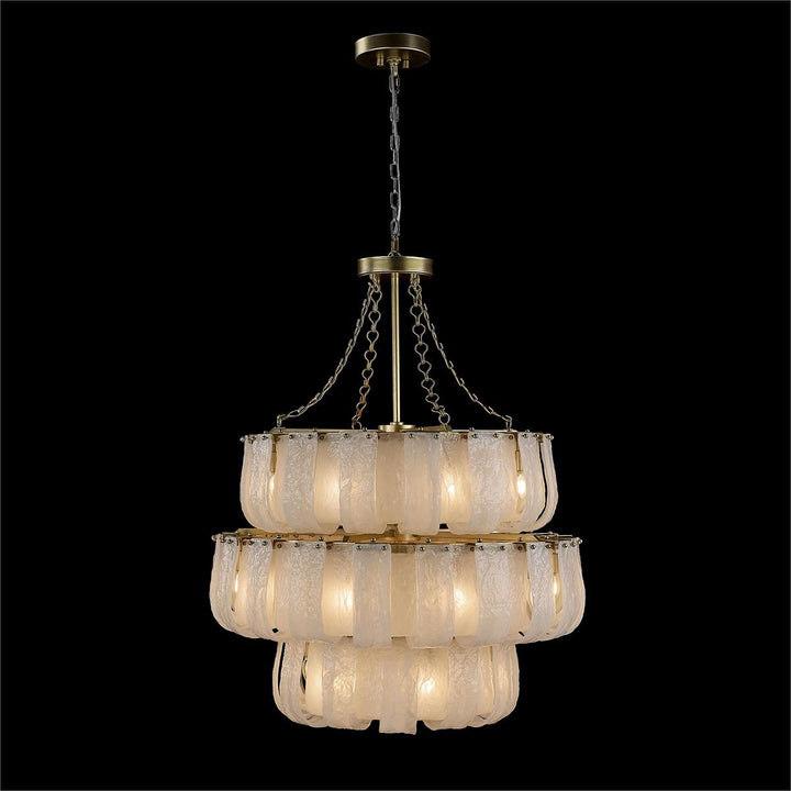Chandeliers Castello Three-Tier Twenty-Four-Light Chandelier