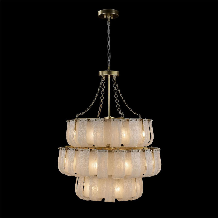 Chandeliers Castello Three-Tier Twenty-Four-Light Chandelier